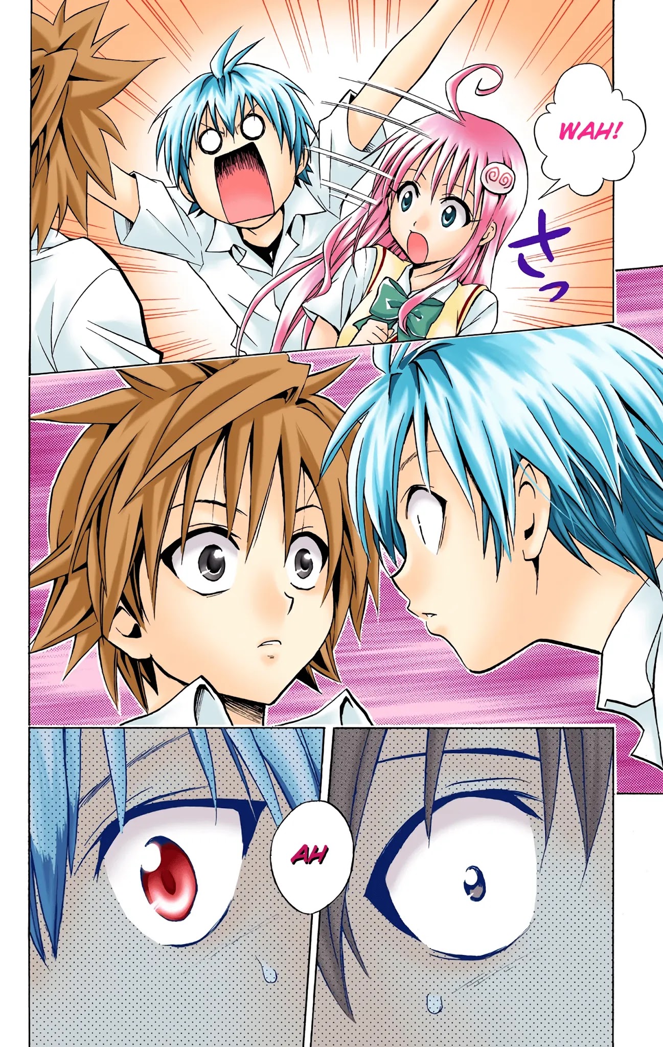 To Love-Ru - Digital Colored Comics Chapter 23 page 18 - Chapter 23: Scramble for the Lips