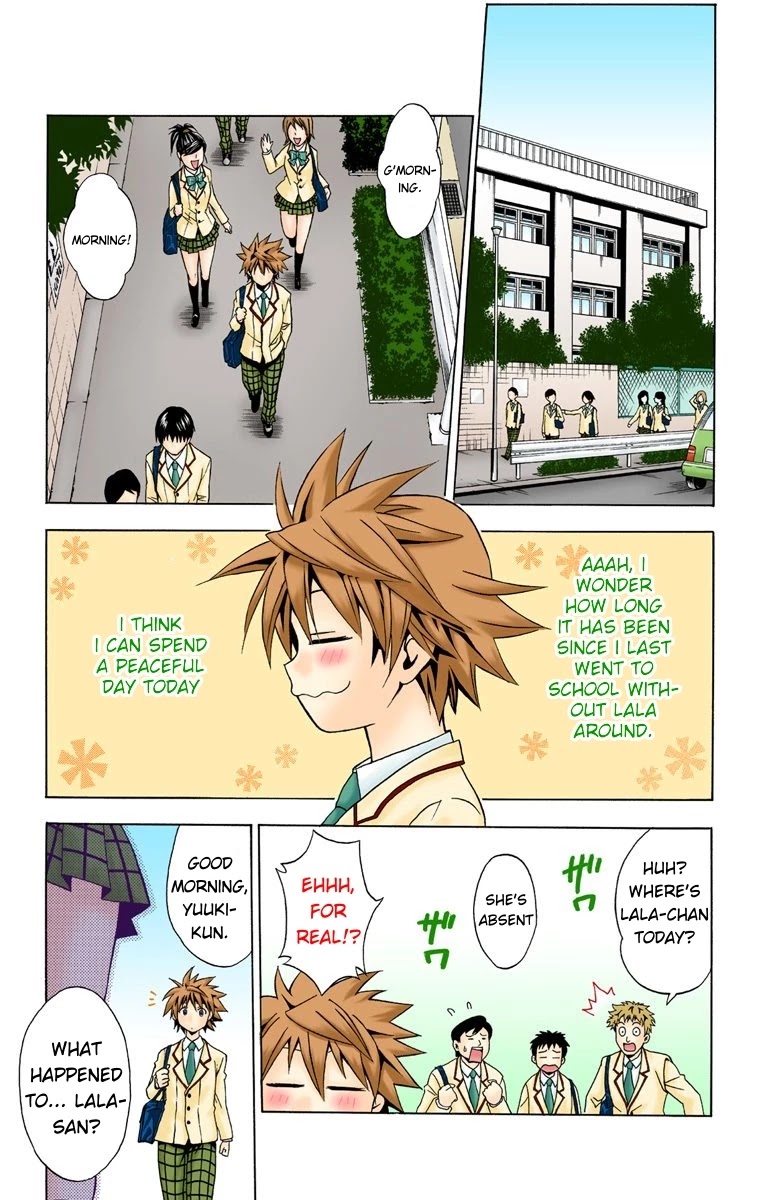 To Love-Ru - Digital Colored Comics Chapter 27 page 3 - Chapter 27: Rito's Long Day