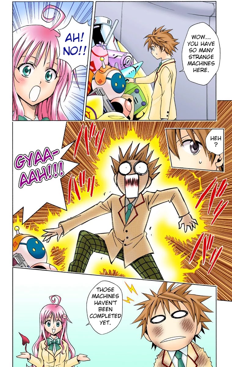 To Love-Ru - Digital Colored Comics Chapter 28 page 4 - Chapter 28: Dreadful Invention