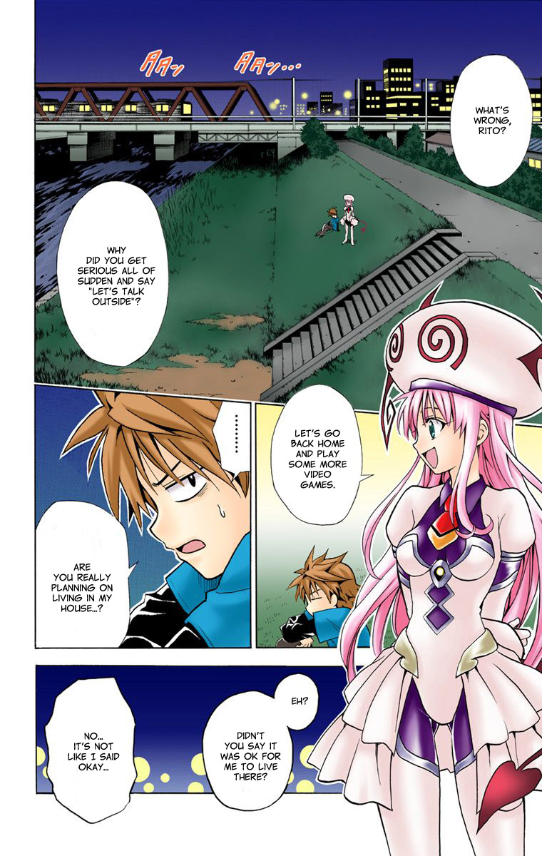 To Love-Ru - Digital Colored Comics Chapter 3.2 page 2 - Chapter 3 v2 : A Messenger from the Galaxy (Full Color)