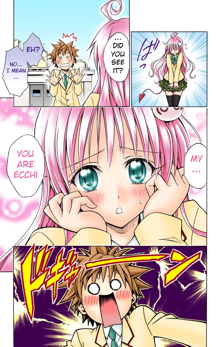 To Love-Ru - Digital Colored Comics Chapter 30 page 11 - Chapter 30: Ladies, Be Modest