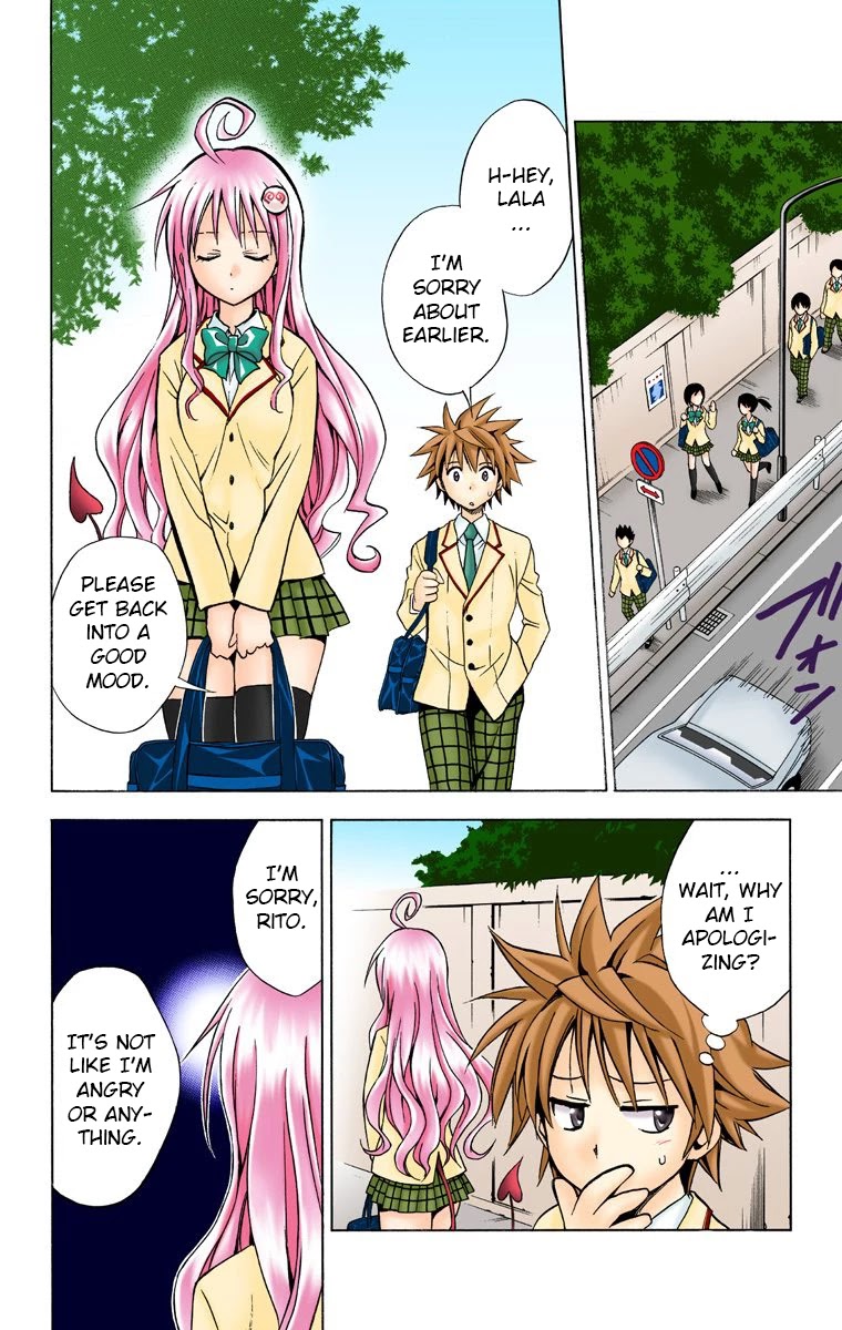 To Love-Ru - Digital Colored Comics Chapter 30 page 4 - Chapter 30: Ladies, Be Modest