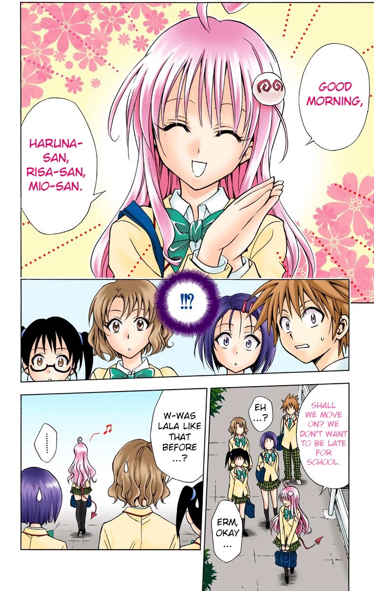 To Love-Ru - Digital Colored Comics Chapter 30 page 6 - Chapter 30: Ladies, Be Modest