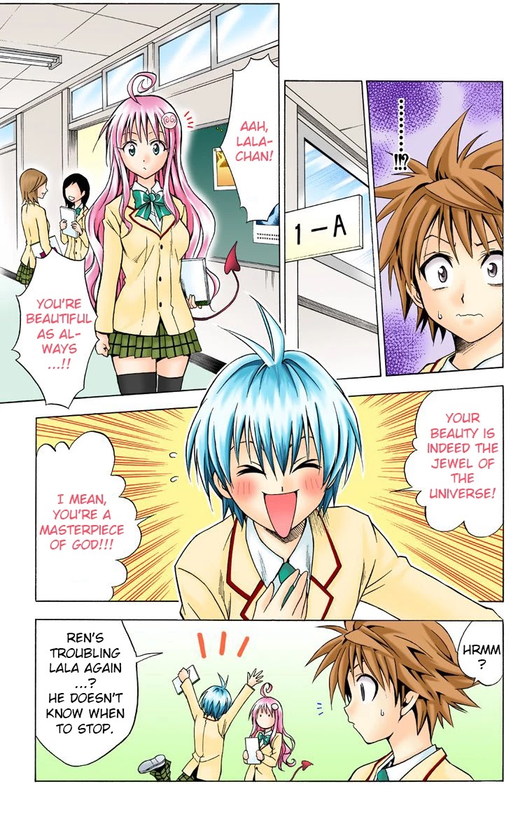 To Love-Ru - Digital Colored Comics Chapter 30 page 7 - Chapter 30: Ladies, Be Modest