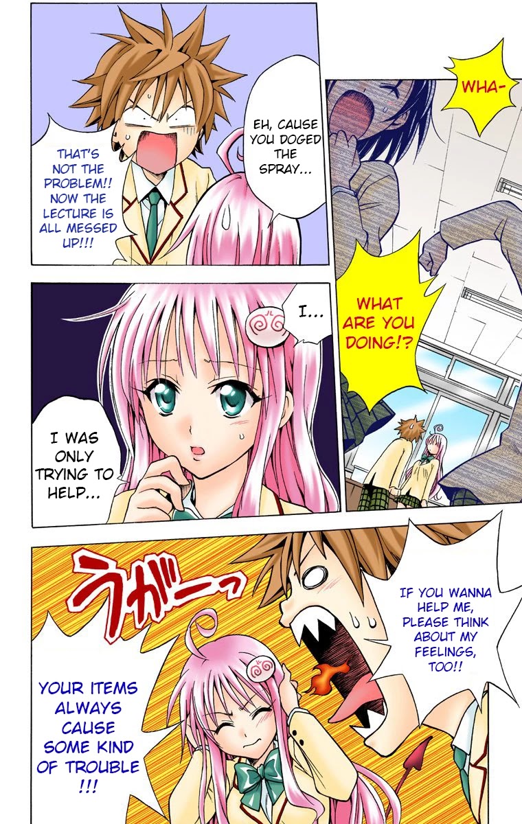 To Love-Ru - Digital Colored Comics Chapter 31 page 12 - Chapter 31: Don't Be Angry!