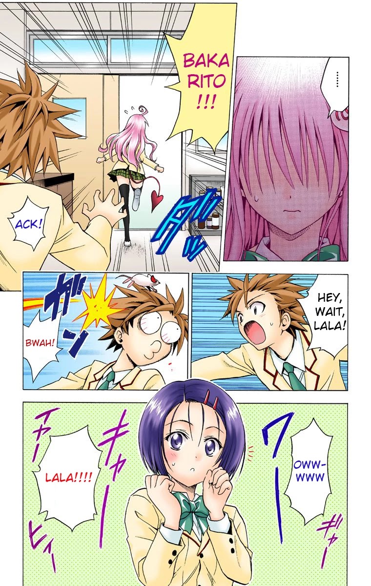 To Love-Ru - Digital Colored Comics Chapter 31 page 13 - Chapter 31: Don't Be Angry!
