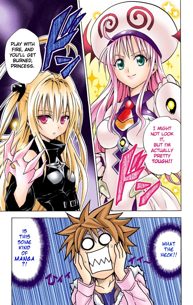 To Love-Ru - Digital Colored Comics Chapter 36 page 19 - Chapter 36: The Power of Darkness