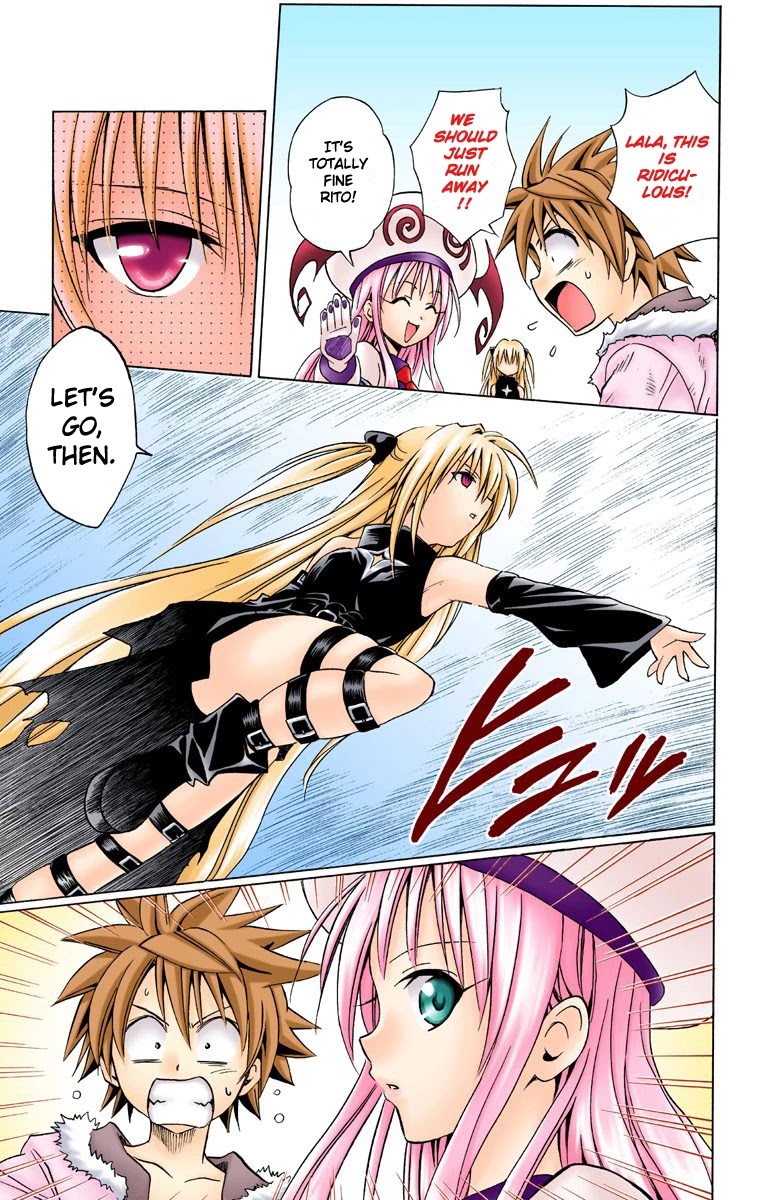 To Love-Ru - Digital Colored Comics Chapter 37 page 3 - Chapter 37: Princess vs. Assassin
