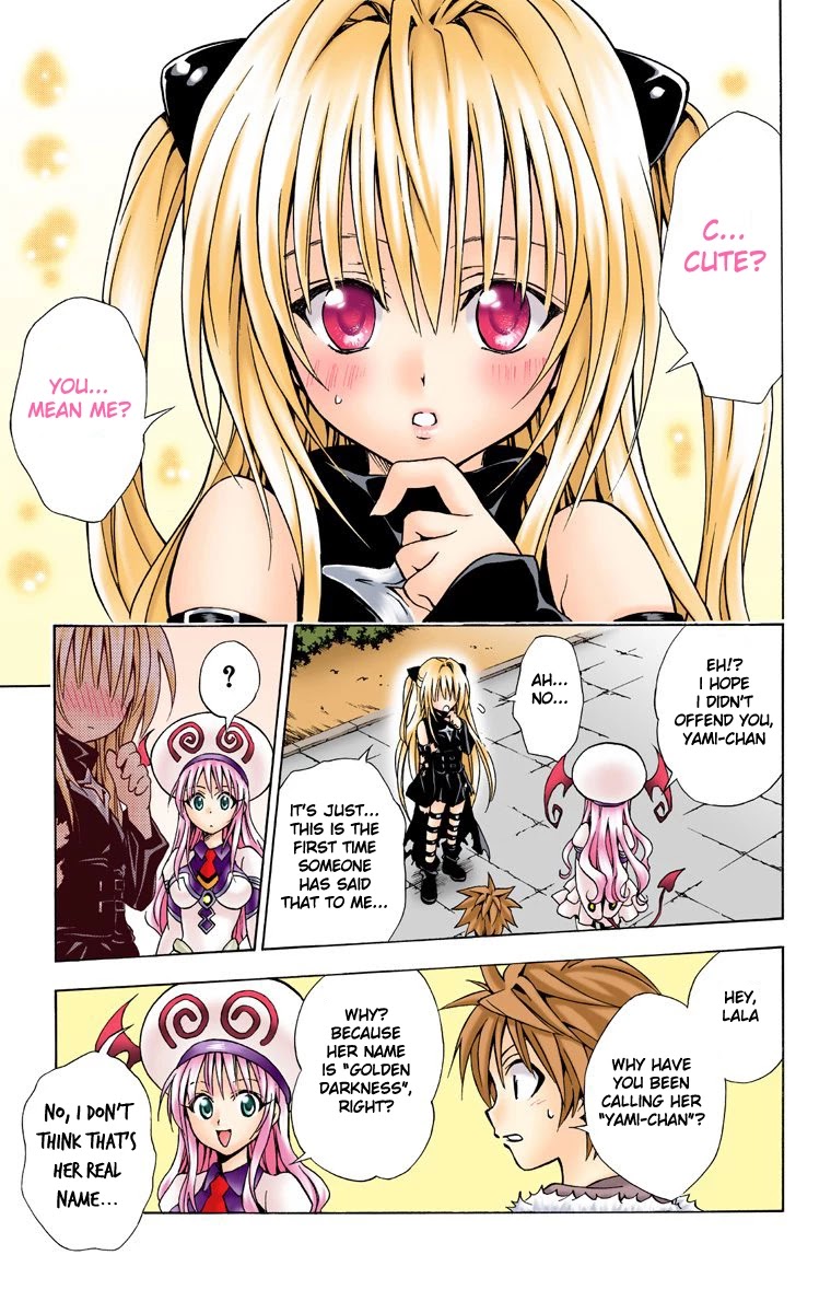 To Love-Ru - Digital Colored Comics Chapter 38 page 17 - Chapter 38: The Darkness Clears?