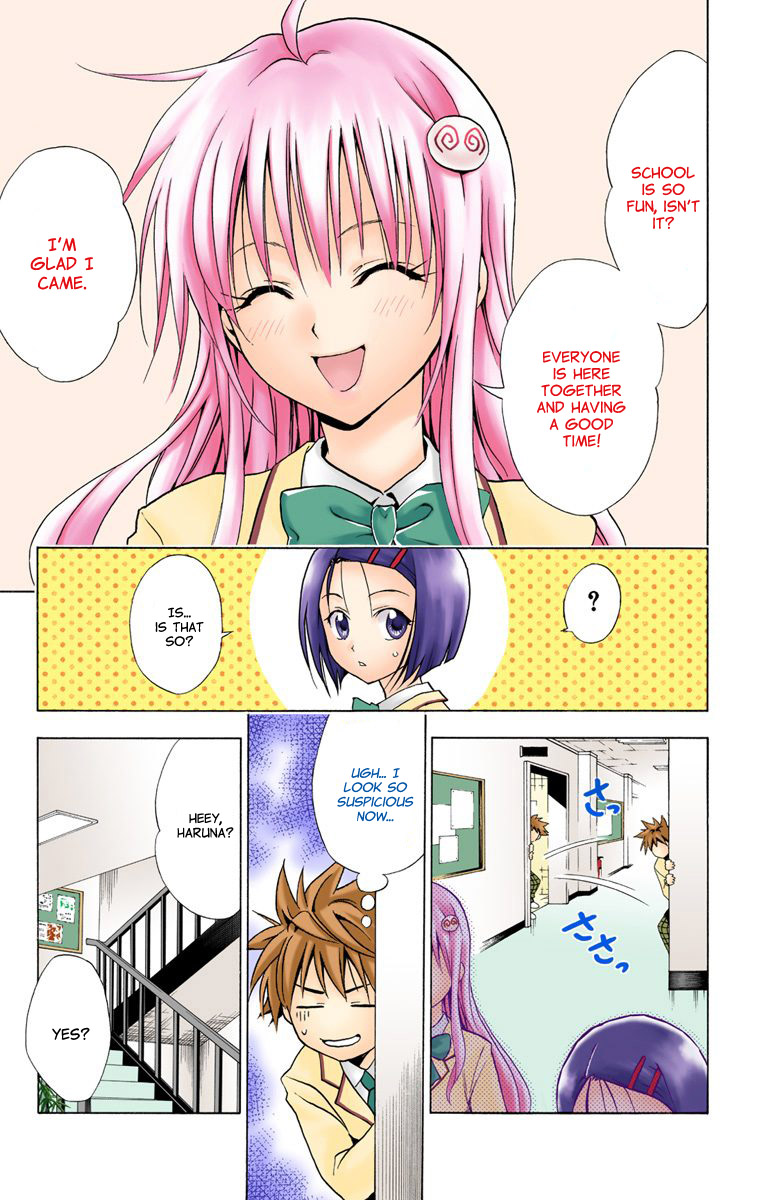 To Love-Ru - Digital Colored Comics Chapter 5.2 page 9 - Chapter 5 v2 : Approach (Full Color)