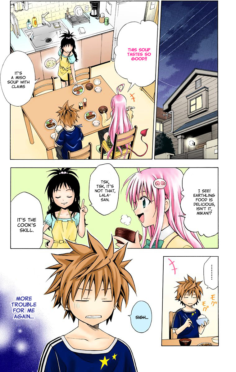 To Love-Ru - Digital Colored Comics Chapter 6.2 page 3 - Chapter 6--v2- : Targeted Girl (Full Color)