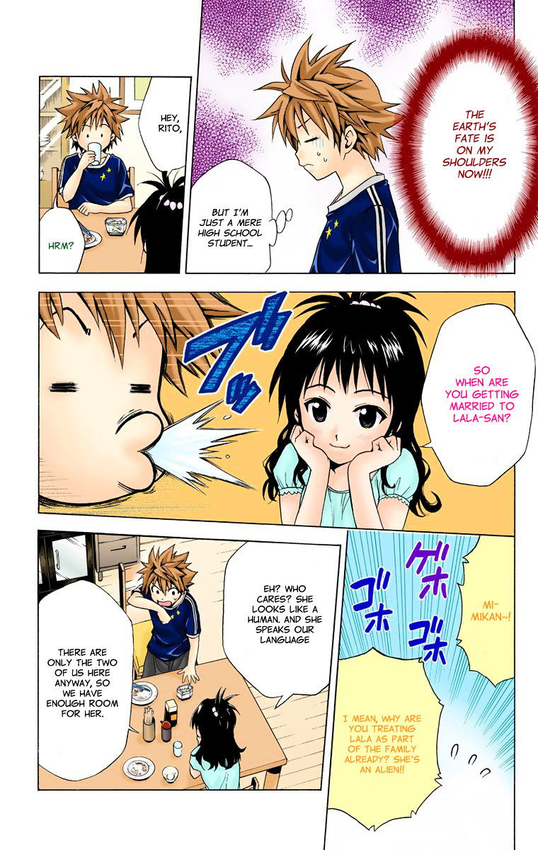 To Love-Ru - Digital Colored Comics Chapter 6.2 page 8 - Chapter 6--v2- : Targeted Girl (Full Color)