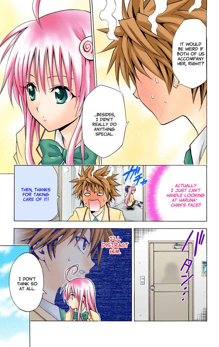 To Love-Ru - Digital Colored Comics Chapter 8.2 page 21 - Chapter 8 v2 : Real Form (Full Color)
