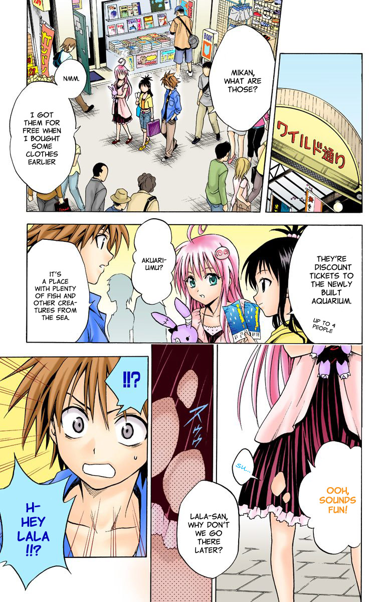To Love-Ru - Digital Colored Comics Chapter 9.2 page 11 - Chapter 9 v2 : Shopping Panic (Full Color)