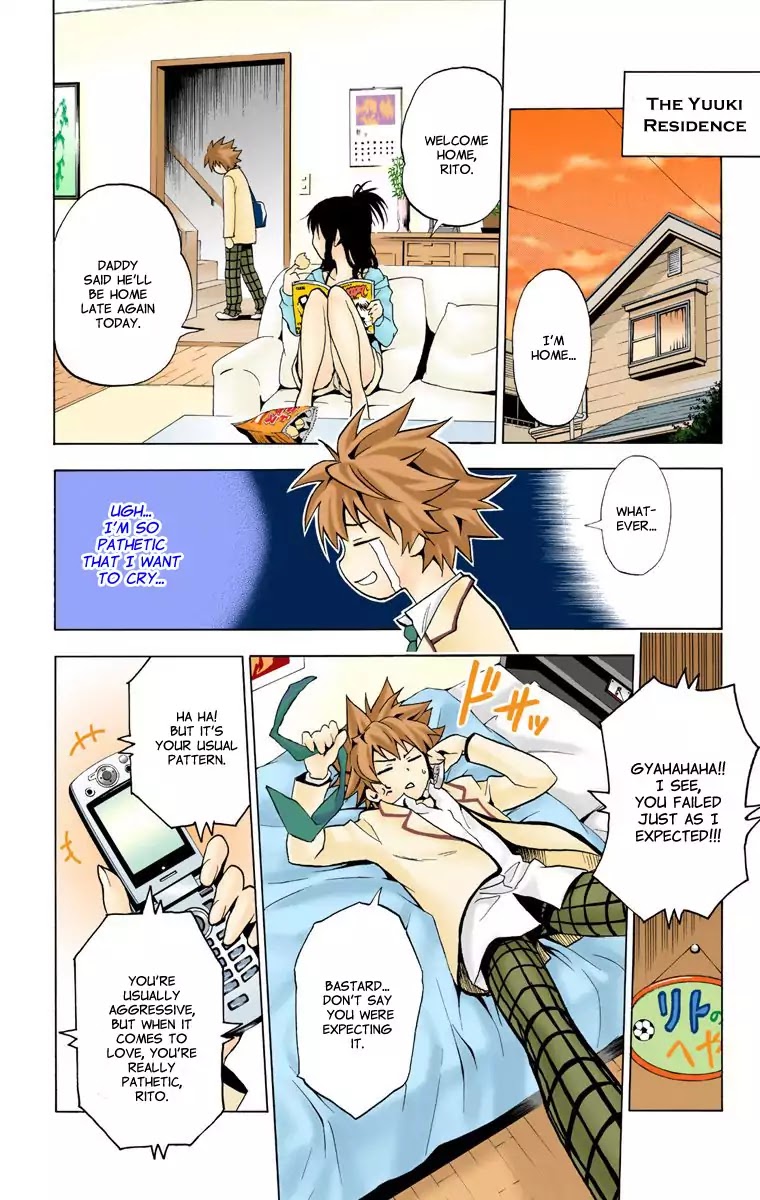 To-LOVE-Ru Chapter 1 page 10 - Chapter 1: The Girl Who Fell from the Sky