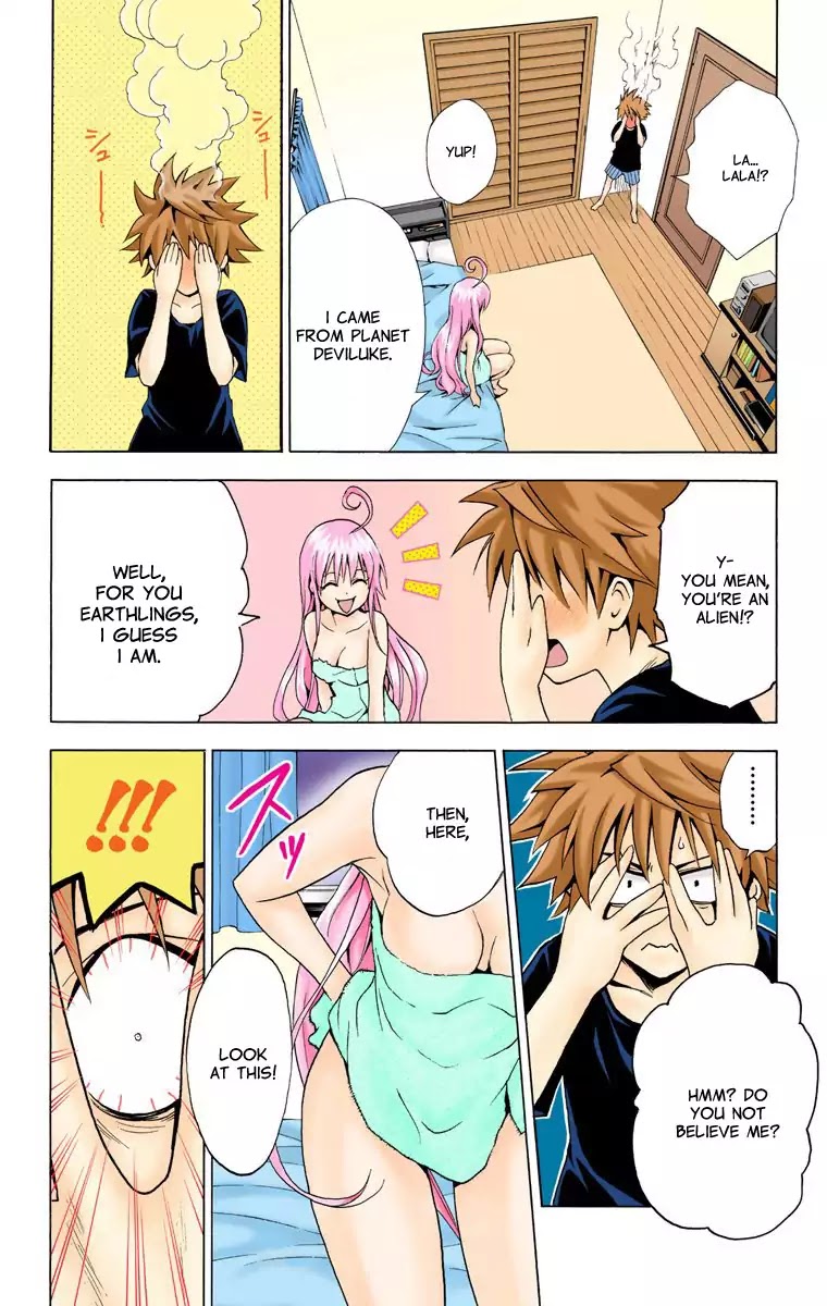 To-LOVE-Ru Chapter 1 page 22 - Chapter 1: The Girl Who Fell from the Sky