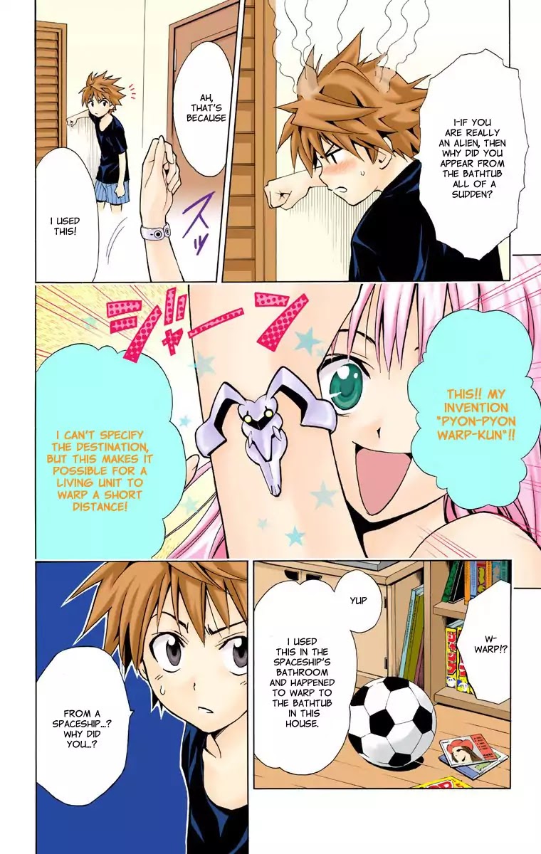 To-LOVE-Ru Chapter 1 page 24 - Chapter 1: The Girl Who Fell from the Sky