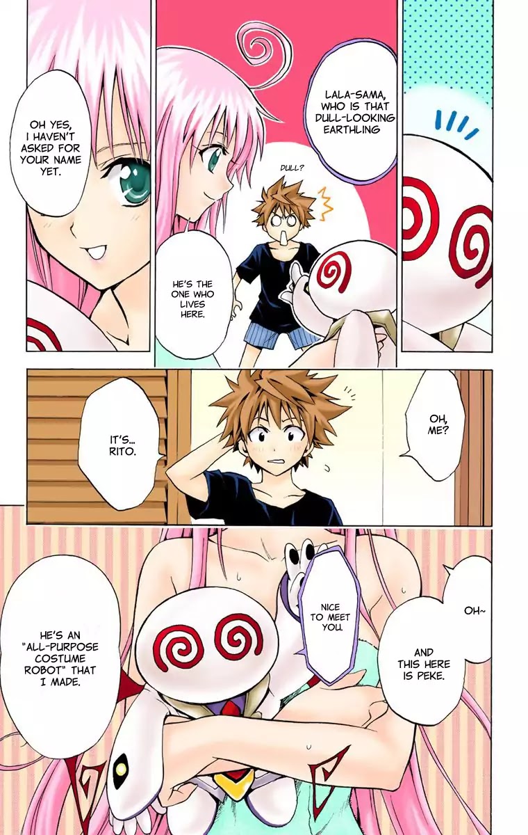 To-LOVE-Ru Chapter 1 page 27 - Chapter 1: The Girl Who Fell from the Sky