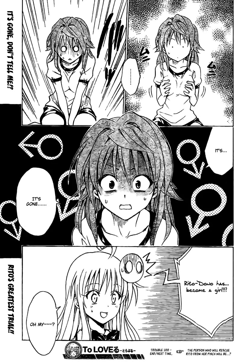 To-LOVE-Ru Chapter 100 page 22 - Chapter 100: Trouble x Trouble x To-Love-Ru
