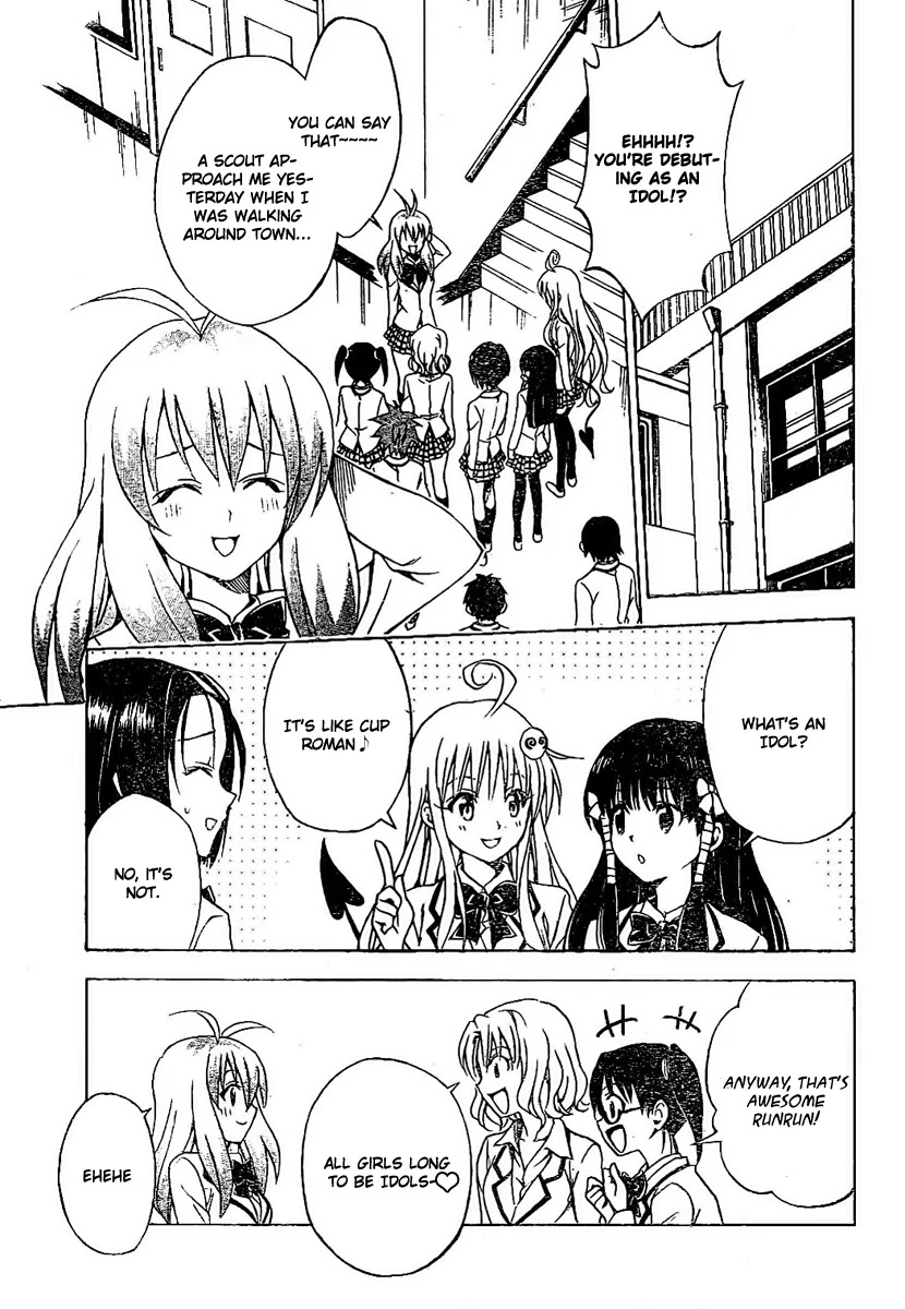 To-LOVE-Ru Chapter 103 page 4 - Chapter 103: I'll Become an Idol