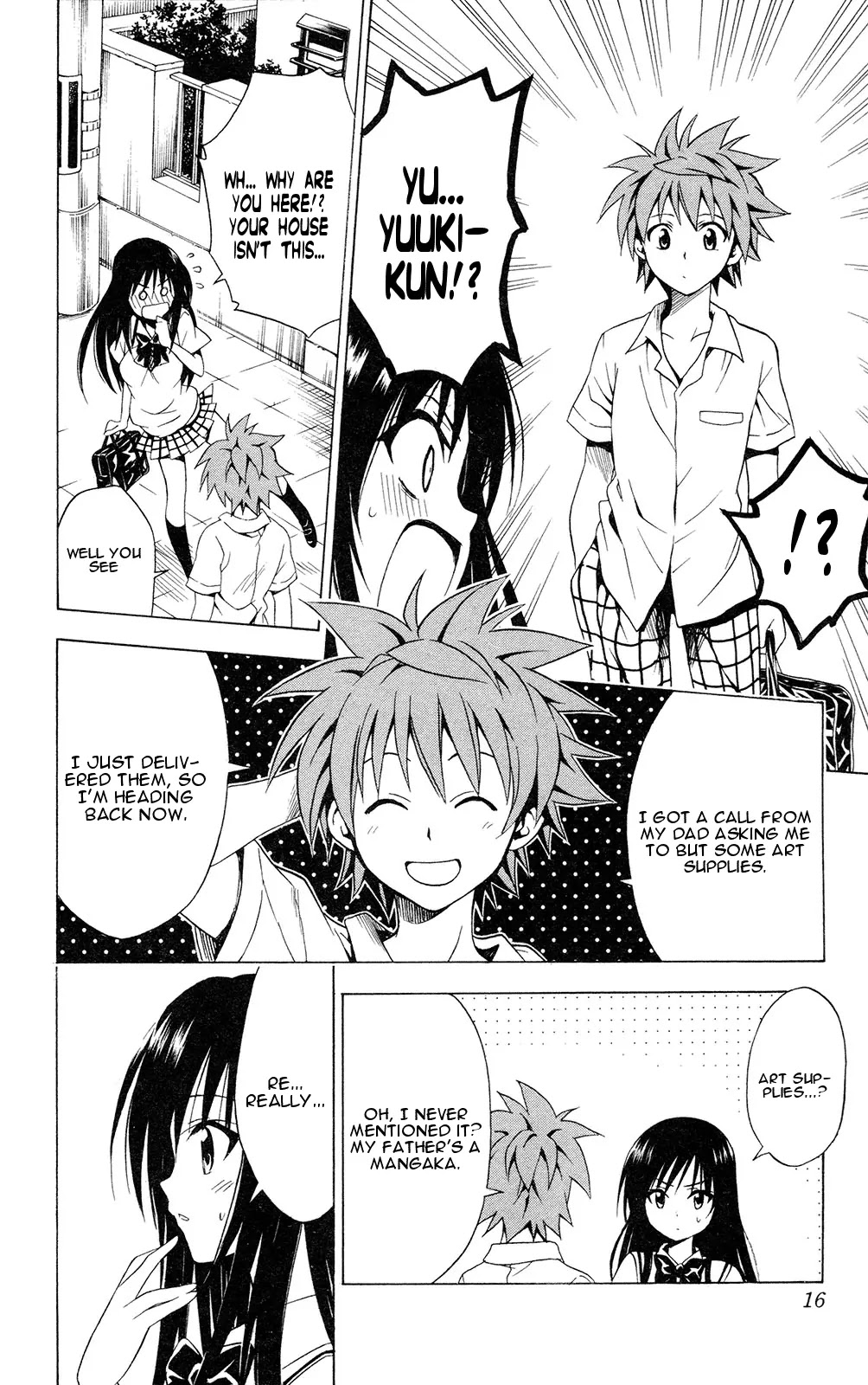 To-LOVE-Ru Chapter 107 page 21 - Chapter 107: The Prickling Sound of Love ♥