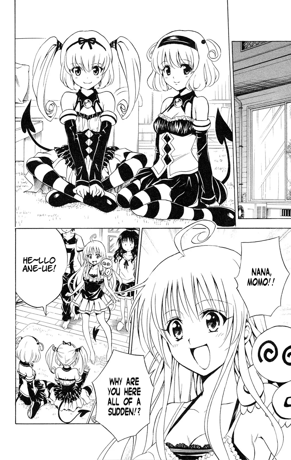 To-LOVE-Ru Chapter 108 page 5 - Chapter 108: Twins Escape