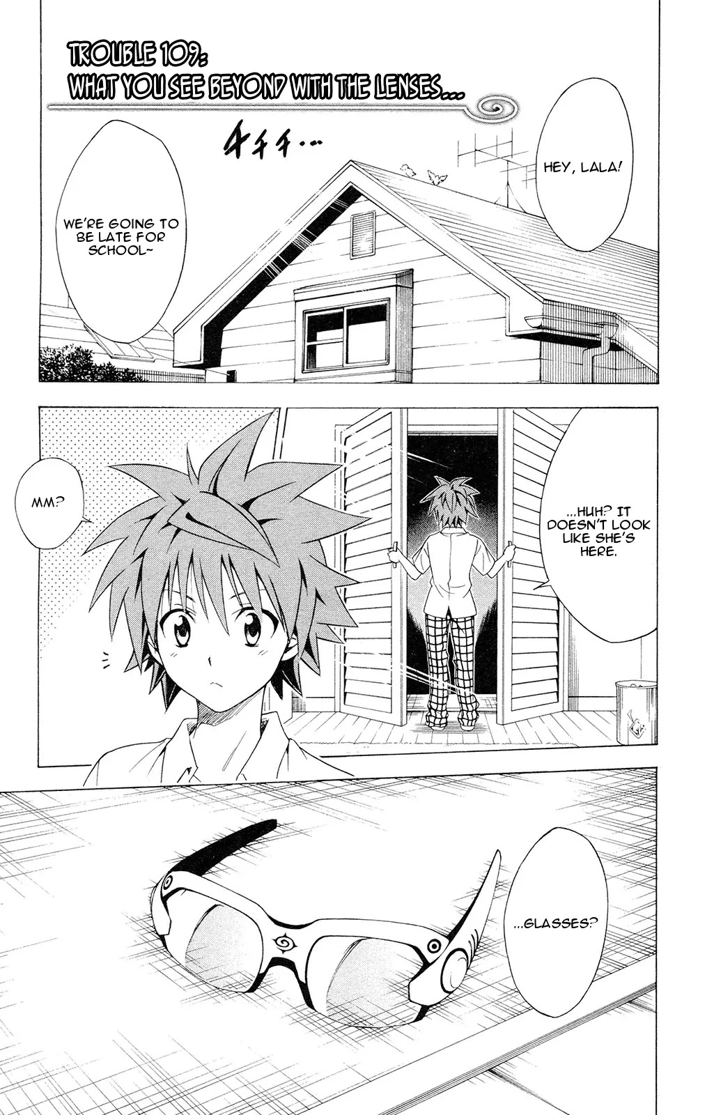 To-LOVE-Ru Chapter 109 page 1 - Chapter 109: What I See Through the Lens is...