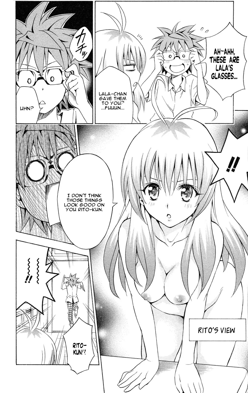 To-LOVE-Ru Chapter 109 page 12 - Chapter 109: What I See Through the Lens is...