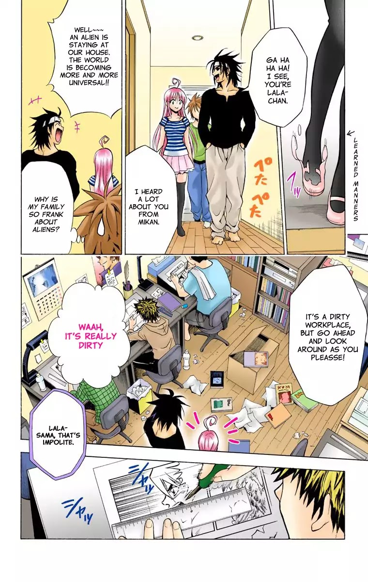 To-LOVE-Ru Chapter 11 page 6 - Chapter 11: Is a Workplace also a Battlefield?