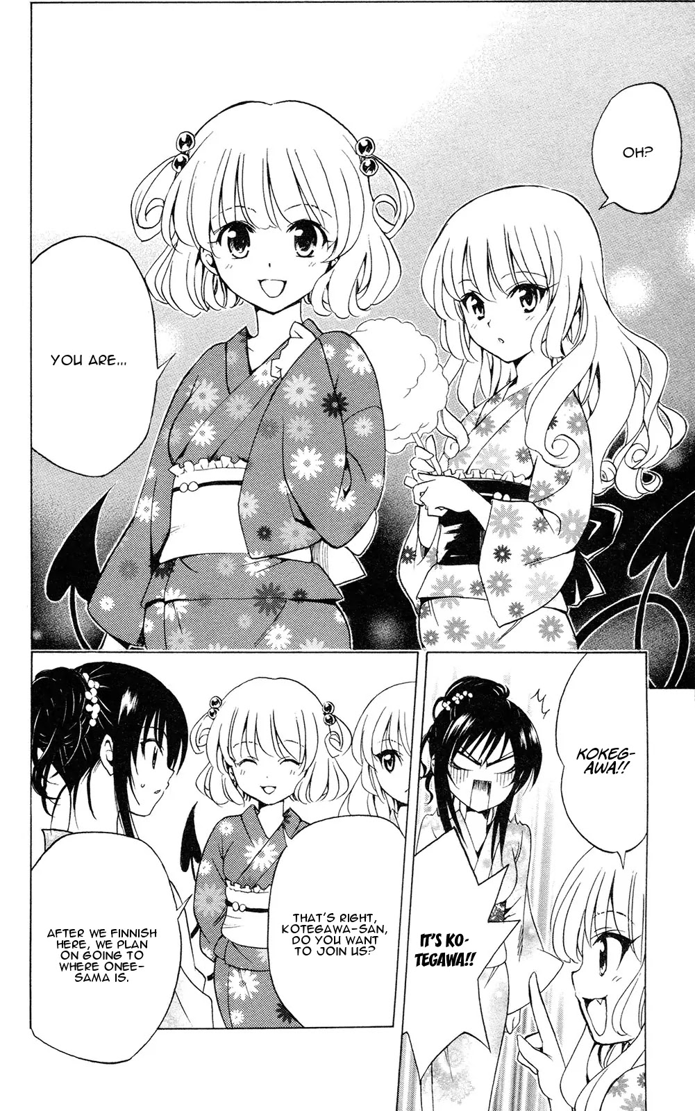 To-LOVE-Ru Chapter 111 page 8 - Chapter 111: Under the Fireworks