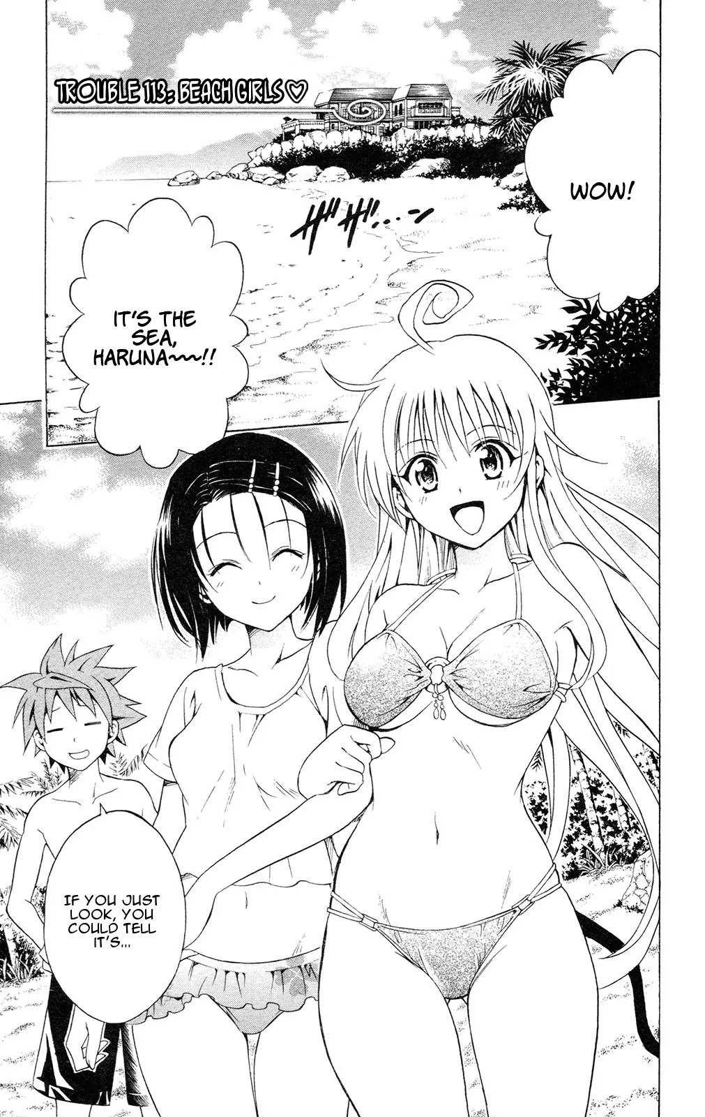 To-LOVE-Ru Chapter 113 page 1 - Chapter 113: Beach Girls