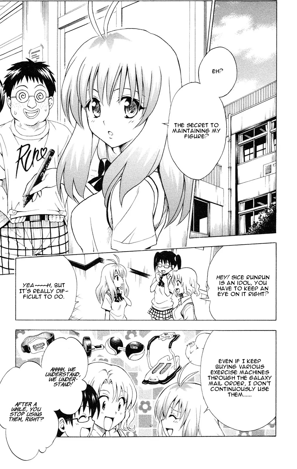 To-LOVE-Ru Chapter 115 page 11 - Chapter 115: Excerise Elegy