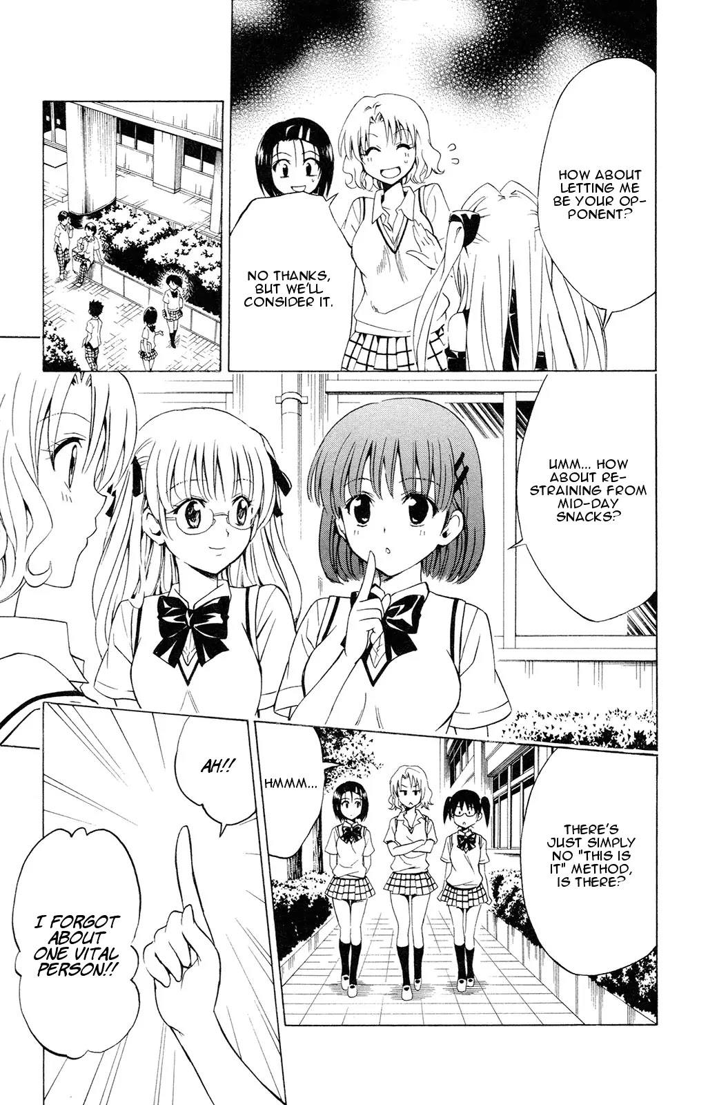 To-LOVE-Ru Chapter 115 page 13 - Chapter 115: Excerise Elegy