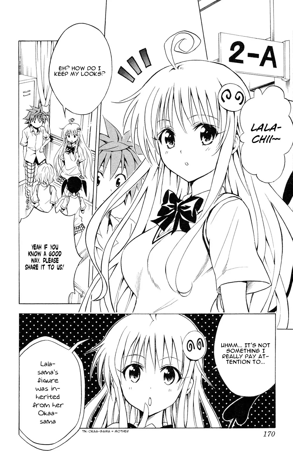 To-LOVE-Ru Chapter 115 page 4 - Chapter 115: Excerise Elegy