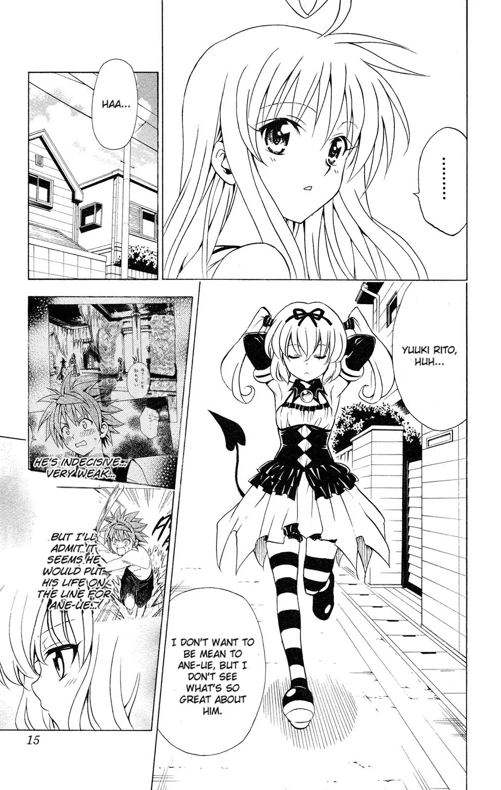 To-LOVE-Ru Chapter 116 page 17 - Chapter 116: Dandy Mad Dog