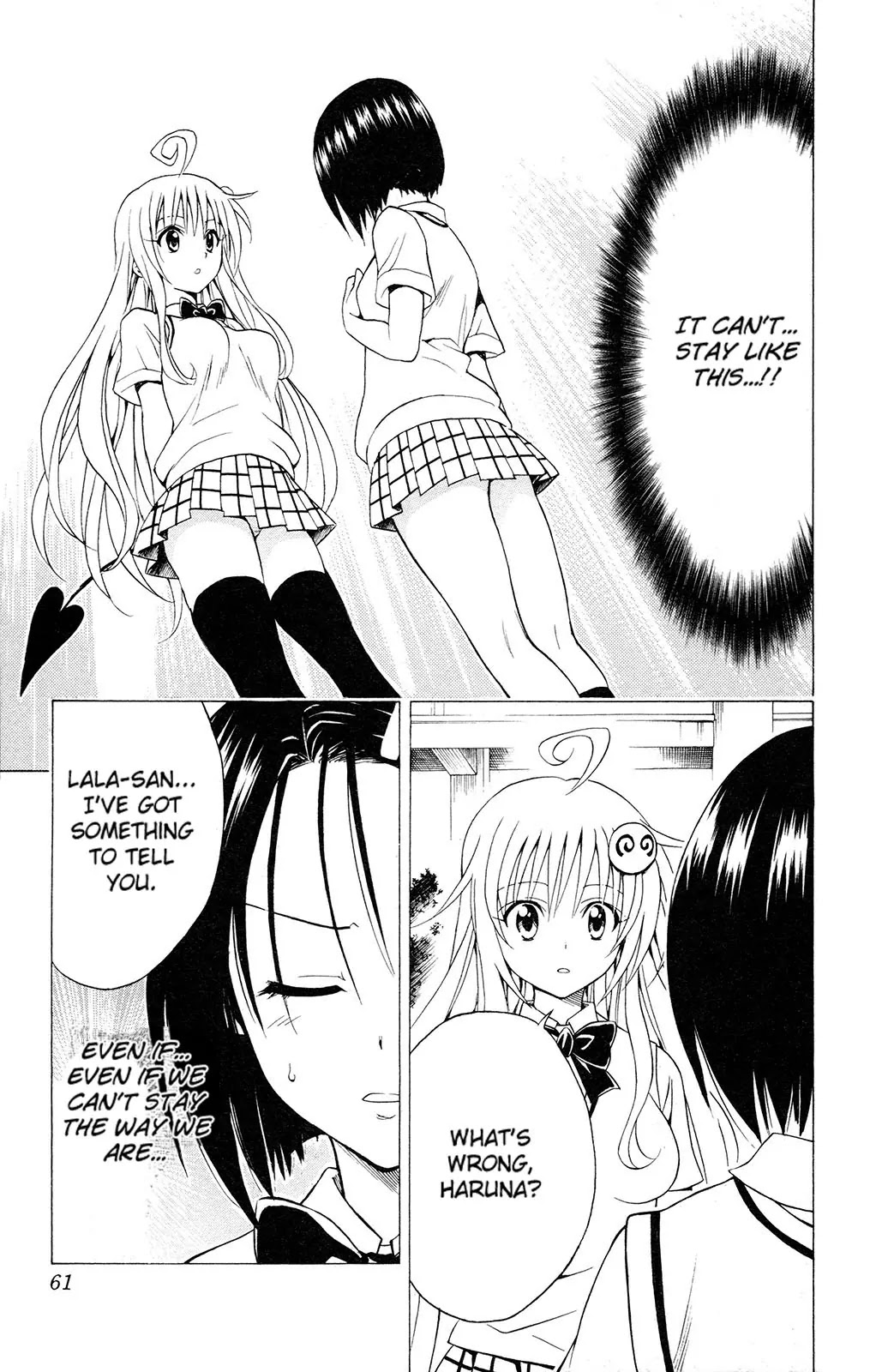 To-LOVE-Ru Chapter 118 page 19 - Chapter 118: The Power of Love
