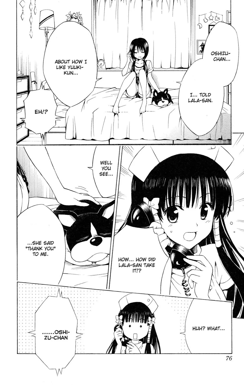 To-LOVE-Ru Chapter 119 page 12 - Chapter 119: The First Step in Falling in Love