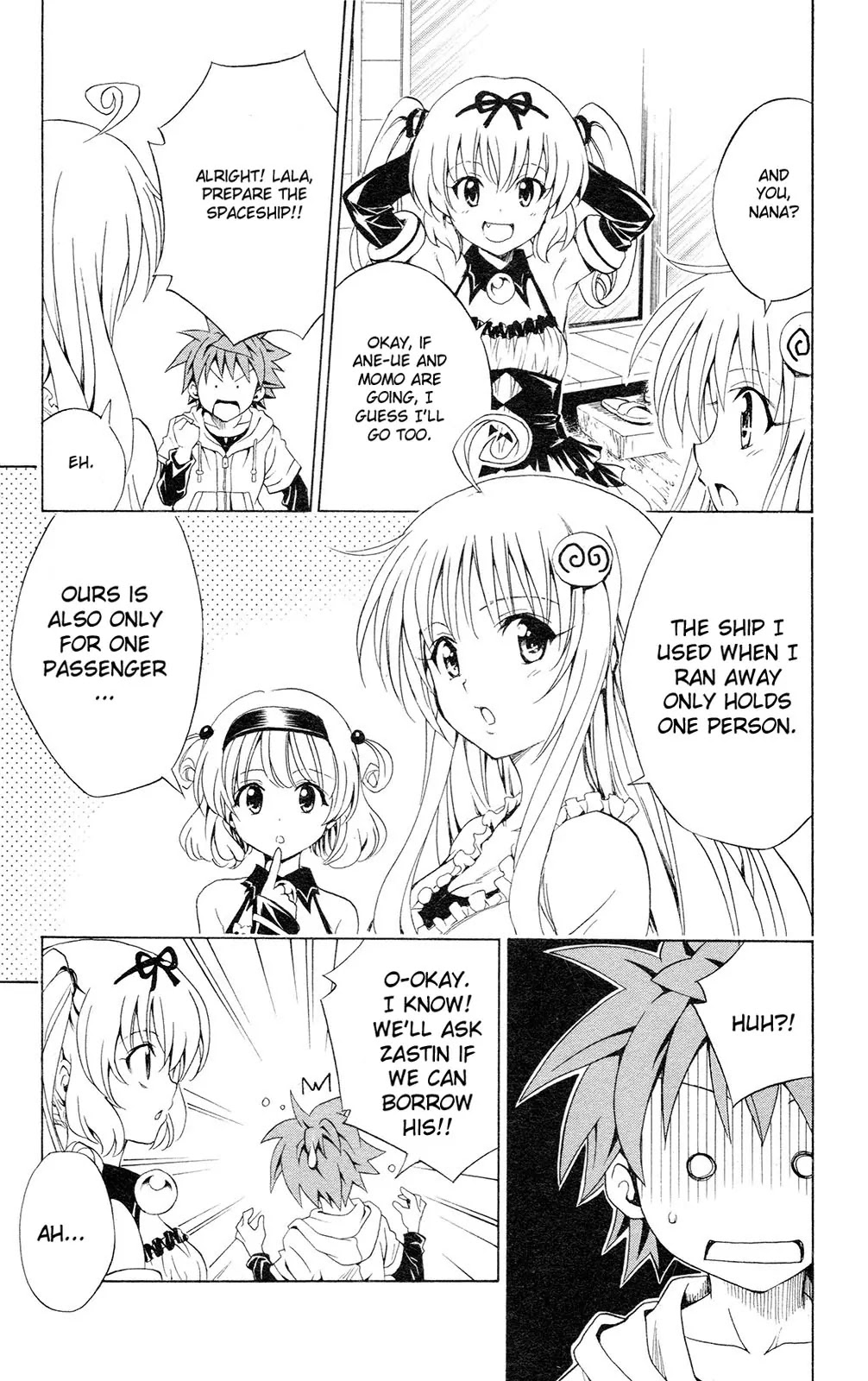 To-LOVE-Ru Chapter 124 page 11 - Chapter 124: Let's Go to Outer Space!