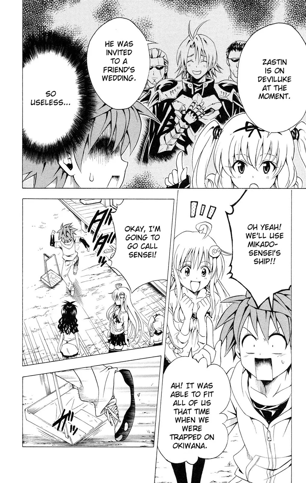 To-LOVE-Ru Chapter 124 page 12 - Chapter 124: Let's Go to Outer Space!