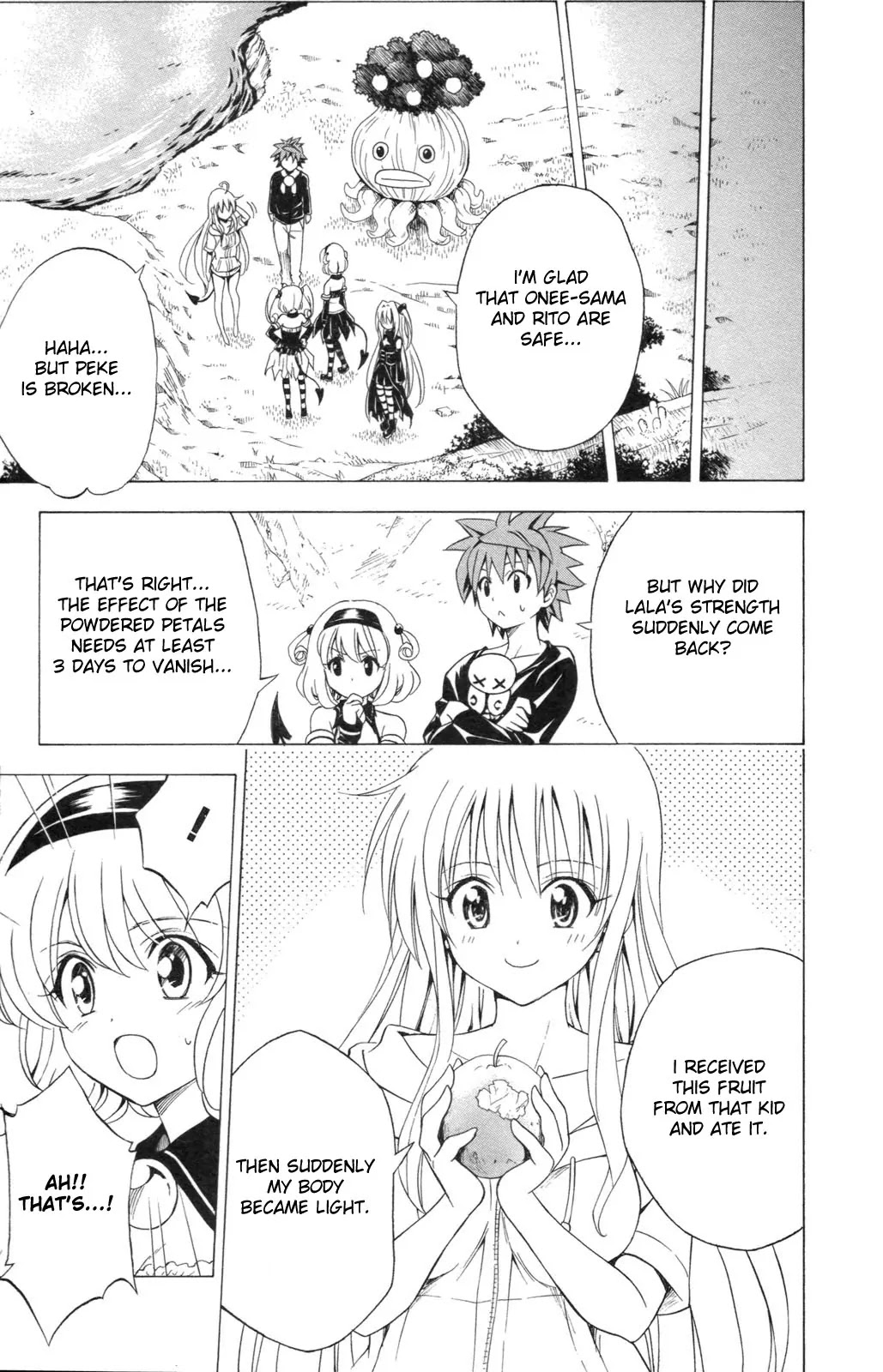 To-LOVE-Ru Chapter 128 page 16 - Chapter 128: Flower Petal Princess