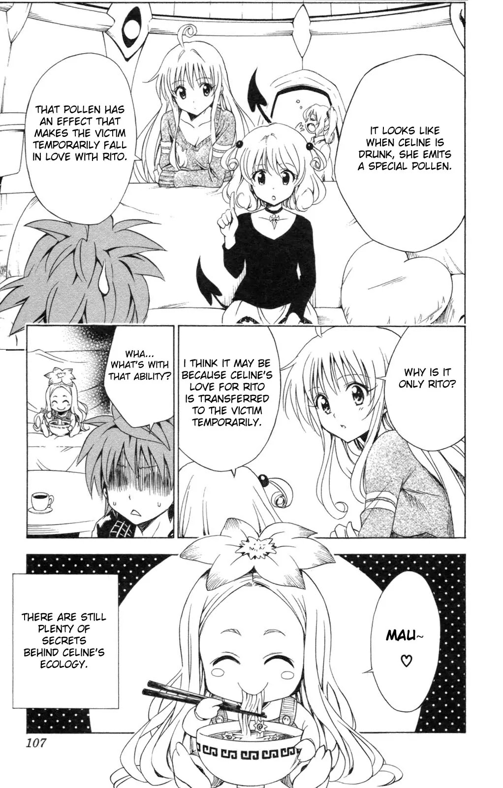 To-LOVE-Ru Chapter 129 page 19 - Chapter 129: Pollen Telepathy