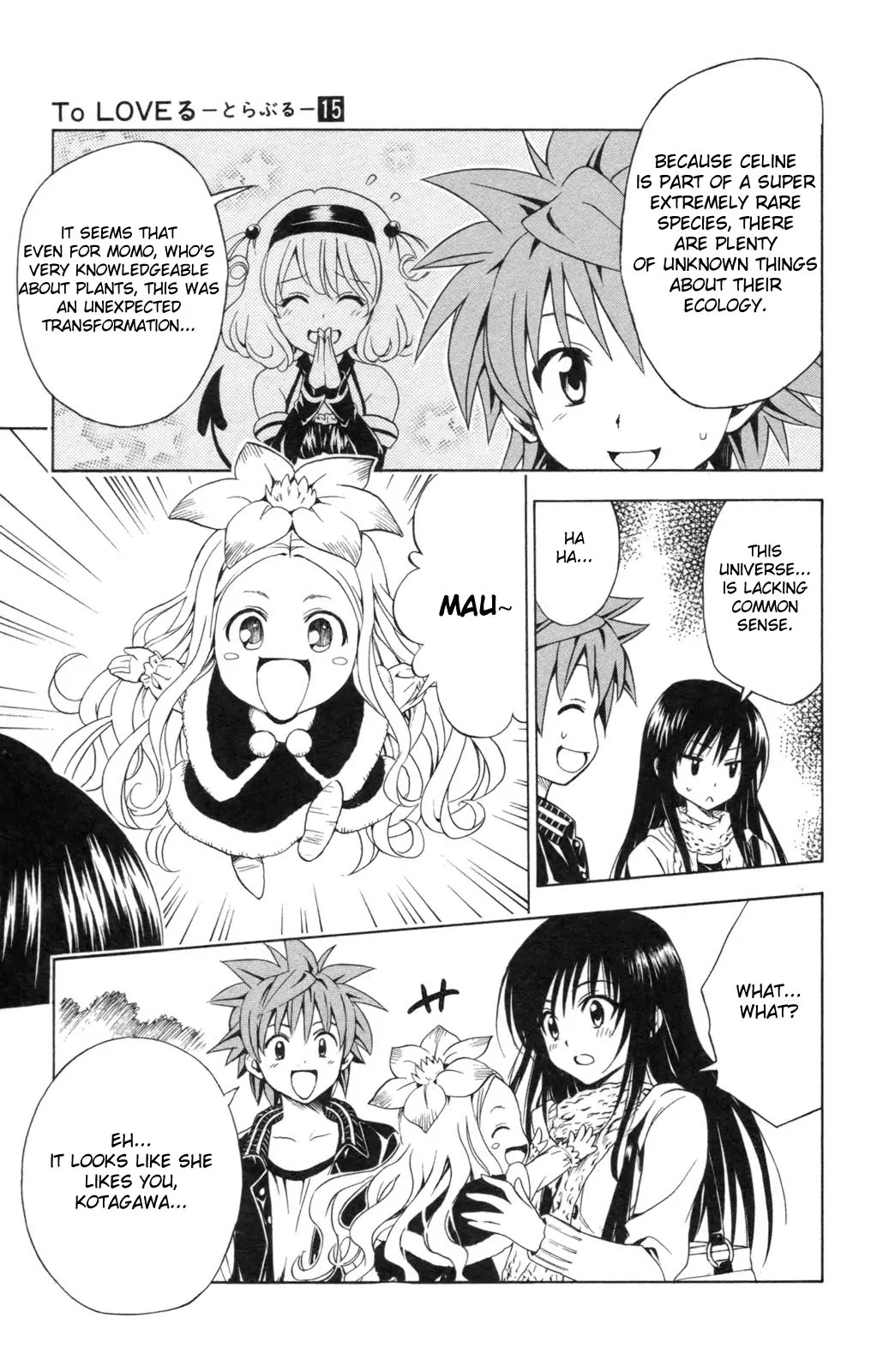 To-LOVE-Ru Chapter 129 page 5 - Chapter 129: Pollen Telepathy