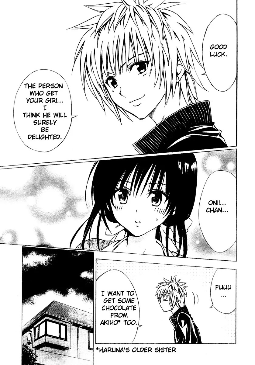To-LOVE-Ru Chapter 136 page 17 - Chapter 136: The Young Man and Chocolate and...Me