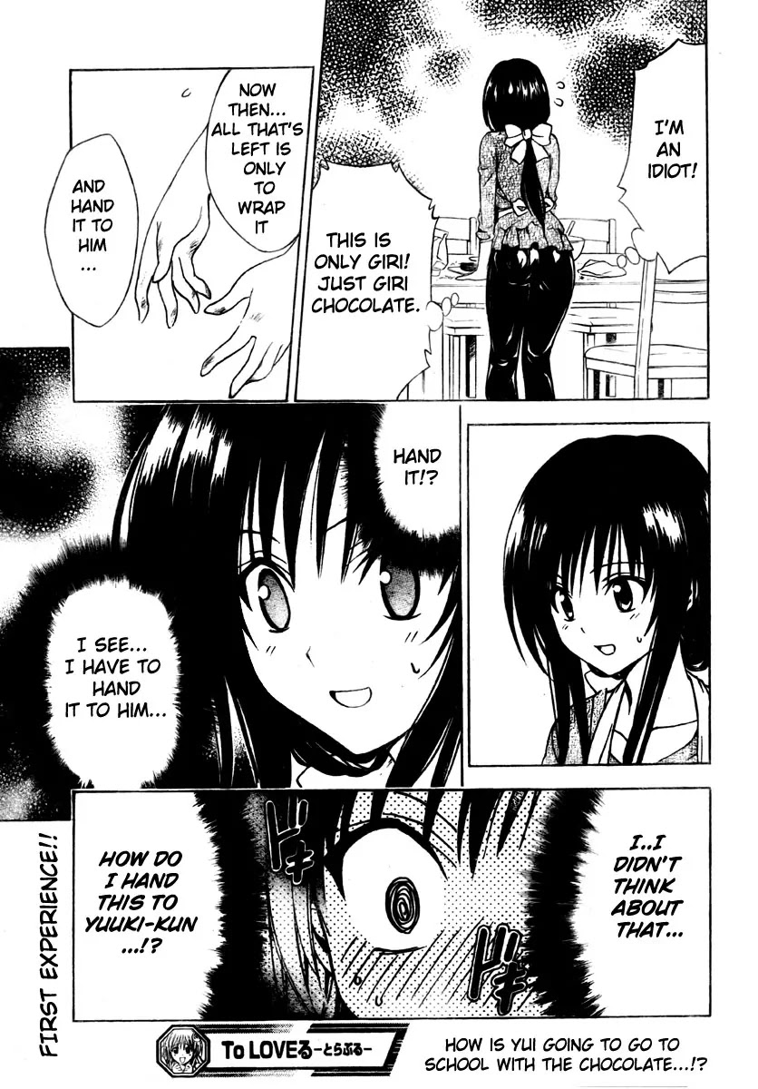 To-LOVE-Ru Chapter 136 page 19 - Chapter 136: The Young Man and Chocolate and...Me