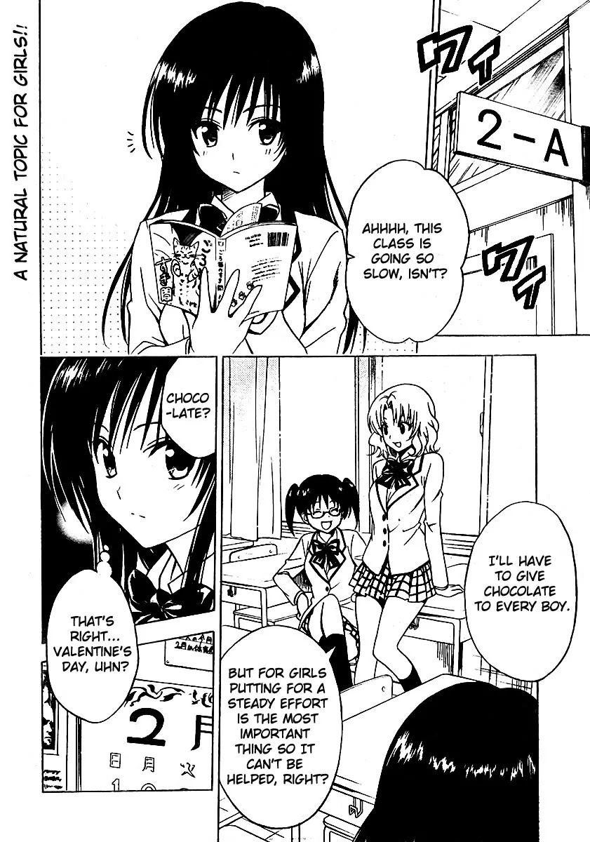 To-LOVE-Ru Chapter 136 page 2 - Chapter 136: The Young Man and Chocolate and...Me