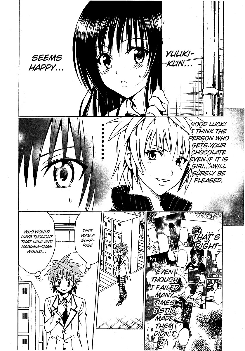 To-LOVE-Ru Chapter 137 page 14 - Chapter 137: The Flavour of Chocolate is a Sweet Sensation