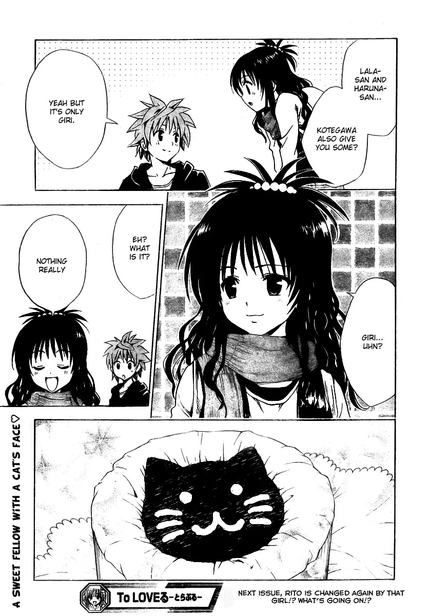 To-LOVE-Ru Chapter 137 page 19 - Chapter 137: The Flavour of Chocolate is a Sweet Sensation