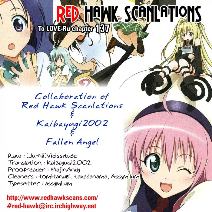 To-LOVE-Ru Chapter 137 page 20 - Chapter 137: The Flavour of Chocolate is a Sweet Sensation