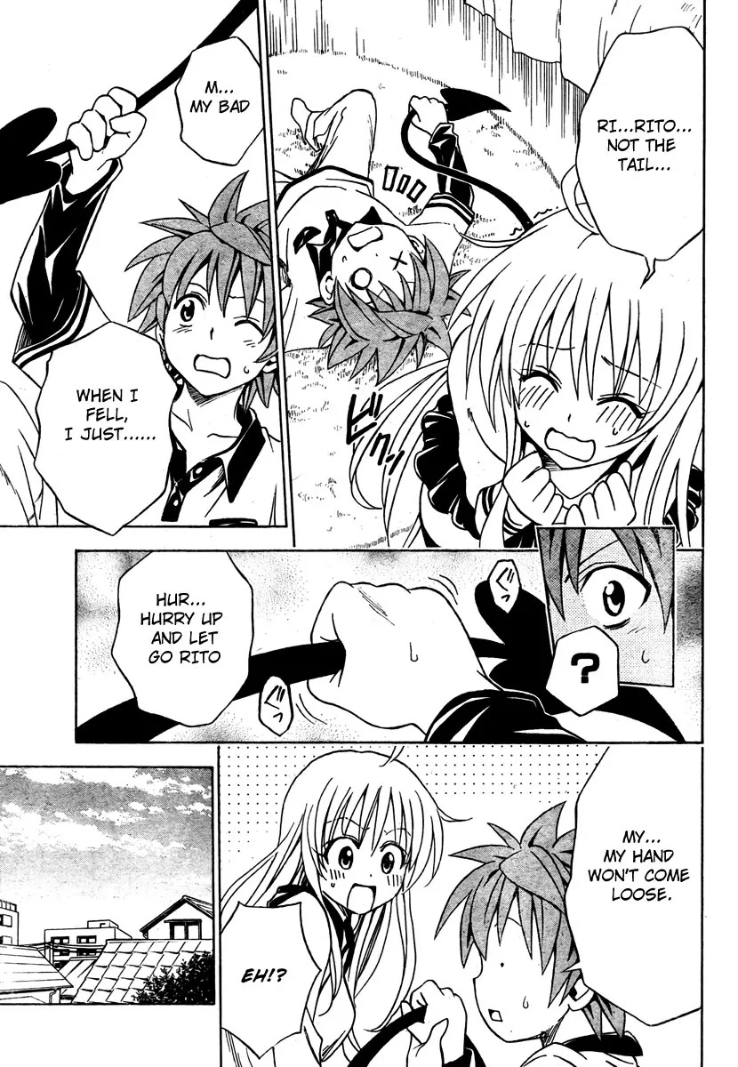 To-LOVE-Ru Chapter 143 page 12 - Chapter 143: Hand & Tail