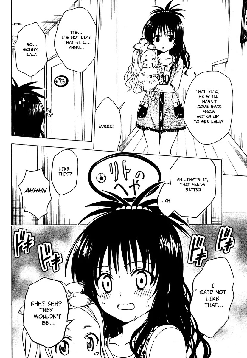 To-LOVE-Ru Chapter 143 page 13 - Chapter 143: Hand & Tail